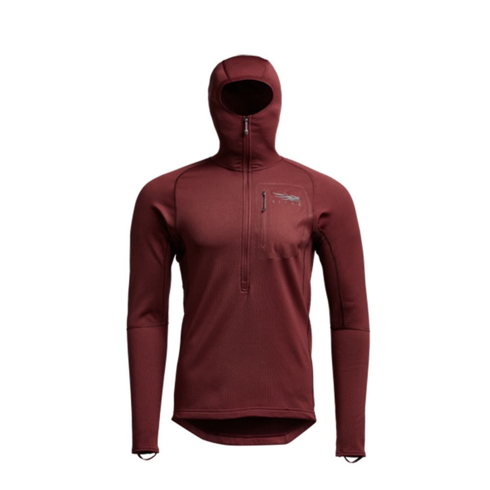 Sitka - Heavyweight Hoodie (Medium - Red)
